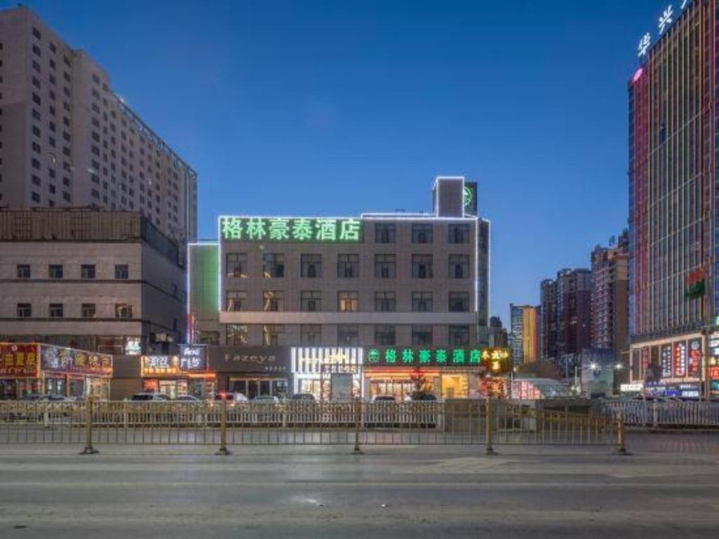 Greentree Inn Geermu Walking Street Business Hotel Golmud Екстер'єр фото
